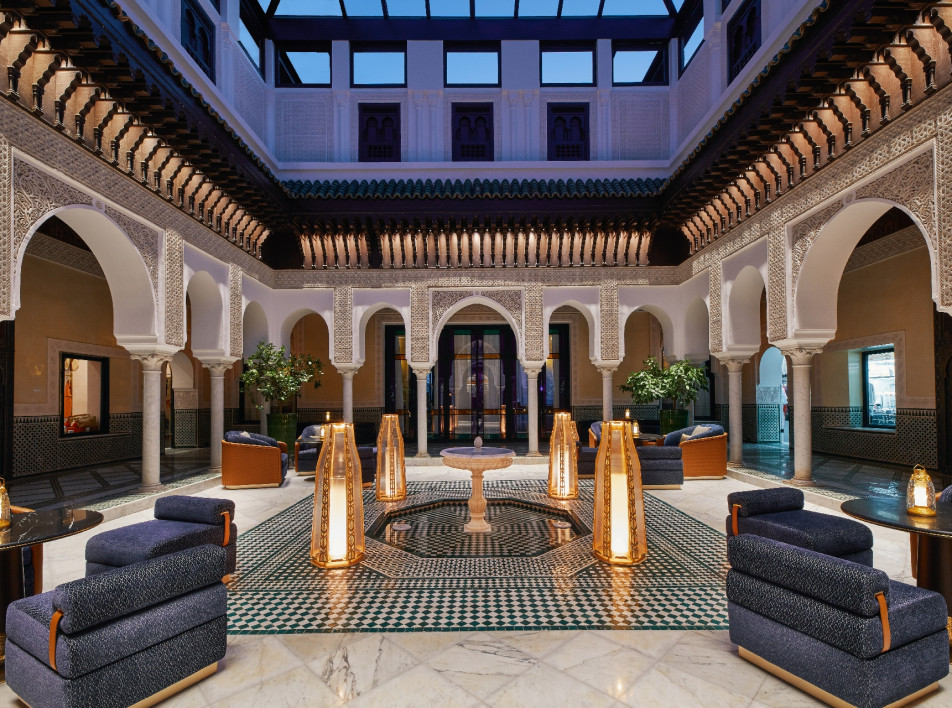 Jouin Manku: обновление легендарного отеля в Марокко